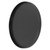 Round Wooden Food Fruit Serving Tray Service Plate for Home Kitchen Hotel Use Black30cm
