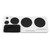 Coffee Tamper Holder Professional Acrylic Space Saving Coffee Portafilter Holder Coffee Tamping Station for Countertop