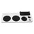 Coffee Tamper Holder Professional Acrylic Space Saving Coffee Portafilter Holder Coffee Tamping Station for Countertop