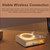 Wireless BT Speaker Aroma Desktop Record Player Speaker LED Night Light with 10ml Essential Oil for Home Office Bedroom Decor