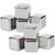 304 Stainless Steel Whiskey Wine Stones Reuseble Ice Cubes Ball with Box Bar Party Supplies(8PCS+Clip )