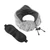 Neck Pillow Memory Foam Slow Rebound U Shaped Head Rest Cushion Travel Pillow with Eye Patch Ear Plugs for Airplane Car Sleeping Dark Grey