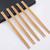 30 Pairs Wooden Chopsticks Set Anti Slip Reusable Lightweight Dining Chinese Chopsticks for Noodles