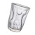 Body Shape Glass Cup Double Layer Beer Whisky Drinking Shot Glass for Party Gathering Bar Woman Body Shaped