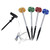 Candy Christmas Pathway Lights IP44 Waterproof LED Lighted Pathway Markers for Christmas Decor