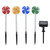 Candy Christmas Pathway Lights IP44 Waterproof LED Lighted Pathway Markers for Christmas Decor
