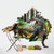 3D Dinosaur Wall Stickers  DIY Children's Room Wall Background Decor