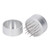 Coffee Needle Distributor with Base Effective Dispersion Rust Resistant Stainless Steel Hand Coffee Stirrer Silver 51mm/2.0in