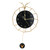 Light Luxury Wall Clock Deer Head Decorative Wall Clock for Living Room Bedroom Creative Shops