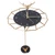 Light Luxury Wall Clock Deer Head Decorative Wall Clock for Living Room Bedroom Creative Shops