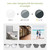 Blue Light Blocking Glasses Anti 4-400nm Rays Computer Gaming Glasses Computer Gaming Eyeglasses Lightweight Eyewear  Frame