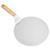 Pizza Paddle 10in Pizza Spatula with Wood Handle Round Stainless Steel Comfortable Grip Pizza Accessory for Baking