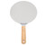 Pizza Paddle 10in Pizza Spatula with Wood Handle Round Stainless Steel Comfortable Grip Pizza Accessory for Baking
