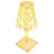 LED Crystal Table Lamp Transparent Prism Dimmable Desk Lamp USB Charging Indoor LightingYellow