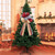 Christmas Large Ribbon Bows Bowknot Christmas Tree Pendant 2021 Xmas Party Home Decor New Year Decoration Accessory