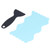 Bathtub Strips Waterproof Safe Self Adhesive Shower Stickers with Scraper for Stairs Kitchen Bathroom Floor