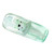 Toothbrush Toothpaste Storage Box Portable Travel Couples Toothbrush Holder for Business Travel Students Transparent Green