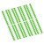 100PCS Greenhouse Arch Frame Double Head Plastic Clip Heating Press Film Clip Clamp 7mm