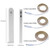 1M 2M 3M Wireless Motion Sensor LED Strip Battery Power Night light Under Bed Lamp For Closet Wardrobe Cabinet Stairs Hallway