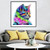 5D Cat Rhinestone Painting Multipurpose Vibrant Colors Cute Cat DIY Rhinestone Painting for Home Gifts Yu200
