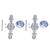 2pcs/set Ceramic Cabinet Handle Modern Simple Style Hand Painted Ceramic Cabinet Knobs1060D Plantain Blue and White Porcelain