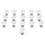 16PCS 25mm Diamond Shape Acrylic Knobs Furniture Drawer Cabinet Cupboard Wardrobe Pull Handle