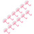 12Pcs Umbrella Shape Candy Box Plastic Candy Case Container Wedding Decoration Party SuppliesPink