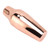 Stainless Steel Drink Shaker French Style 2 Section Martini Mixer Drink Shaker for Bar Home Camping Picnic Rose Gold