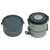 Lunch Box 2200ml Three Layer Detachable Compartment Design Portable Round Bento Box for Home Office Picnic for Students Green