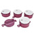 Thermal Stainless Steel Lunch Box Portable Outdoor Bento Leak Proof Food ContainerRed 4 Layers