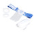 100pcs Colostomy Bag PE Rubber Safe Portable Convenient Ostomy Bag for Daily Use Travel