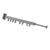 Clothes Drying Rack Aluminum Alloy Retractable Laundry Drying Rack Balcony Punch Free Wall Mounted Dryer Rotating Ring Once Folding