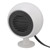 Car Heater Constant Temperature Low Noise Wide Angle 360° Adjustable Car Heater Fan White 12V