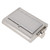 Portable Stainless Steel Cigarettes Case Hip Flask with Funnel for Home Outdoor(White)