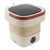 6L Mini Portable Bucket Washer Foldable Automatic Mini Clothes Washer with Soft Spin Dry 100‑240V Milk Coffee Color US Plug