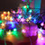 LED Star Lights String Holiday Colorful Lights Night Lights Outdoor Camping Tent Christmas Decoration Lights