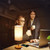 Neoglint Bedside Table Lamp Nightstand Lamp with Warm White LED Bulb Desk Light Touch Control USB A Type-C Charging Ports AC Power Sockets 3 Levels Dimmable for Living Room Bedroom Study Room Cafe Shop