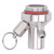 Beer Keg Distributor Stainless Steel Tap Dispenser Quick Connection Drinking Barrel Coupler