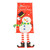 Christmas Snowman Hanging Flag Christmas Decorative Banner Landscape Wall Cloth Pendant