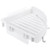 Bathroom Shelf Organizer No Punching Corner Shelf Shampoo Holder Storage Rack with Hook(White )