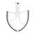 Blender Whip Mixing Head Replacement Parts Attachment for 5QT Bowl Lift Stand Mixer