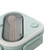 Bento Box Plastic Compartments Insulated Leakproof Lunch Box for School Work Microwave Safe Green