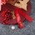 Artificial Rose Corsage Bride Bridegroom Chest Flower Wedding Clothing Decoration Accessories2Pcs Wine Red Corsage with Name Ribbon