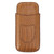 Cigar Holder Case Artificial Leather Portable Durable Elegant 3 Finger Cigar Box for Travel Outdoor Business 76