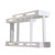 Pull Rotate Spice Rack Multifunctional Large Capacity Durable Stable 2 Tier Spice Organizer for Home Kitchen