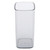 250ml Square Cup Innovative Reusable Tea Juice Coffee Mug Drinkware Kitchen AccessoryGray