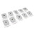 10 Pcs Robot Vacuum Cleaner Dust Bag Eco Friendly Non Woven Fabric Vacuum Dust Bag Replacement for Roomba I7