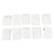 10 Pcs Robot Vacuum Cleaner Dust Bag Eco Friendly Non Woven Fabric Vacuum Dust Bag Replacement for Roomba I7