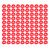 100PCS 8mm Pigeons Identification Leg Rings Poultry Leg Bands No Words Pigeons SuppliesRed