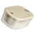 Rice Storage Container Multipurpose Large Capacity Food Grade Rice Storage Bin for Kitchen Cream White S